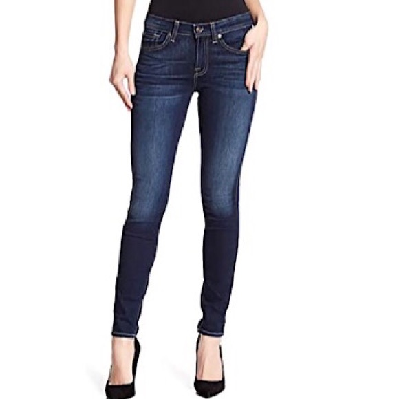 7 For All Mankind Denim - 7 For All Mankind Gwenevere Skinny Jeans